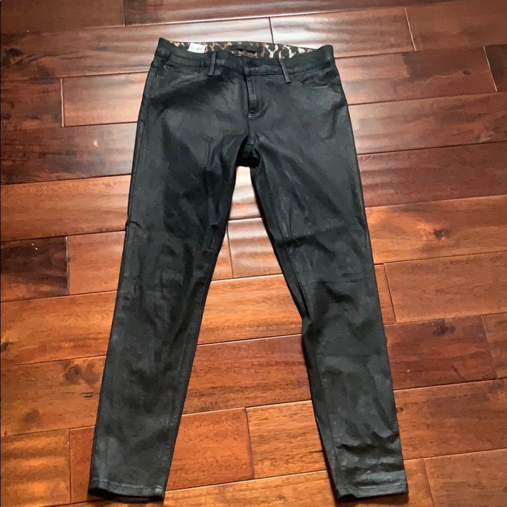 Joes coated black pants